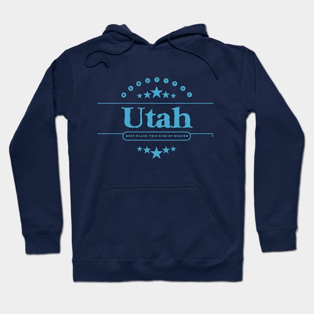 Utah Hoodie by Dale Preston Design